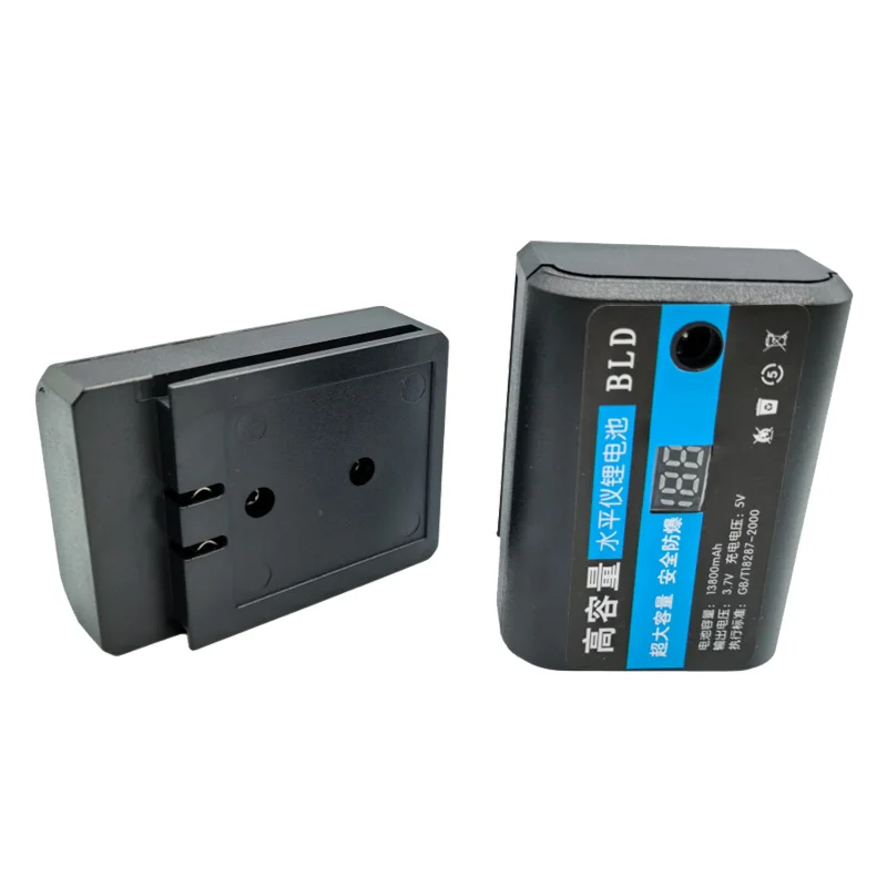 13800mAh universal infrared laser level with lithium-ion battery, for 2-wire, 3-wire, 5-wire, and 12-wire infrared laser levels