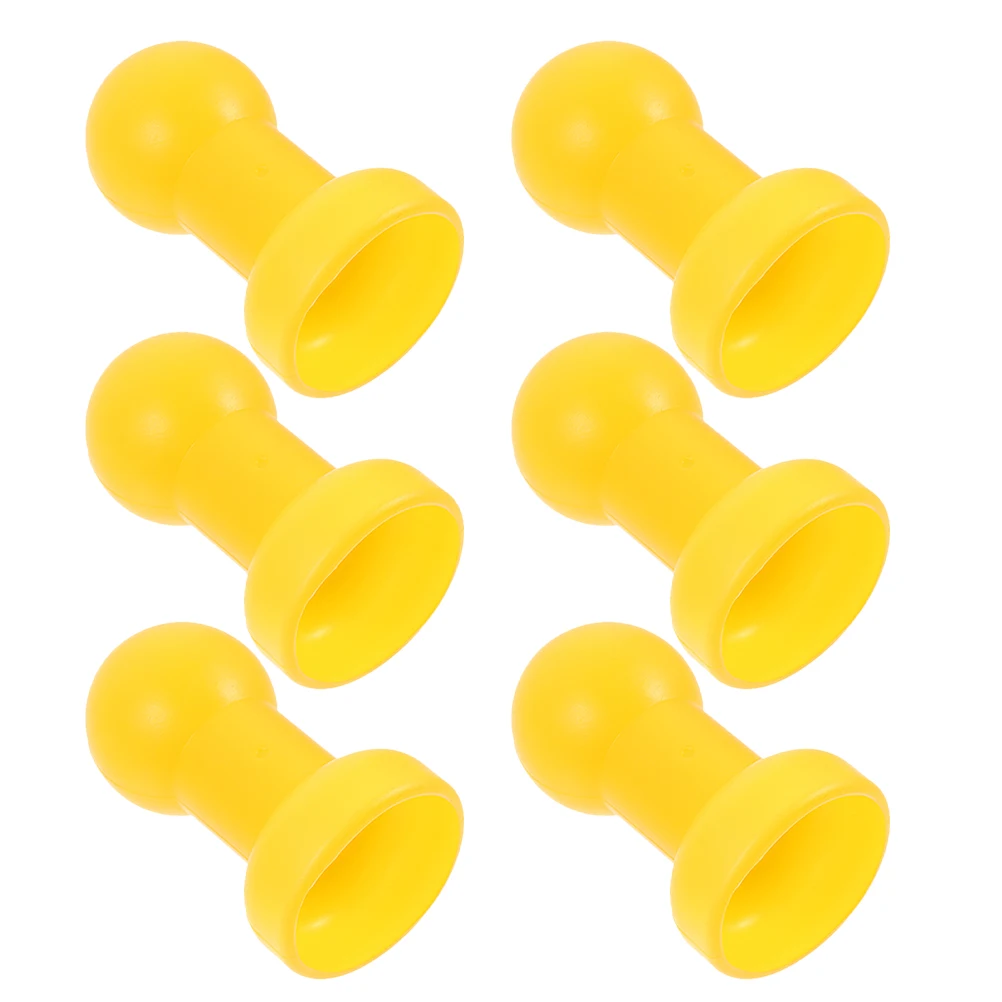 

6 Pcs Trampoline Cap Children Pole Caps for Poles Enclosure End Cover Plastic Universal