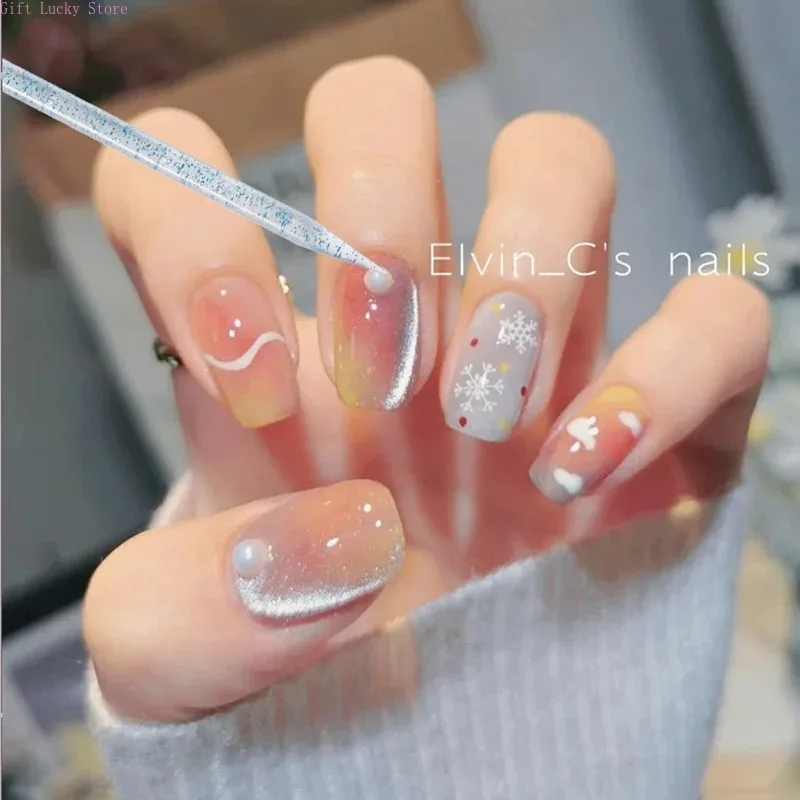 20/50/100 Pz/lotto Cristallo Nail Stick Doppio Lato Spingipelle Strumenti di Rimozione Riutilizzabile Bastone Colorato Unghie artistiche Cura Manicure Set