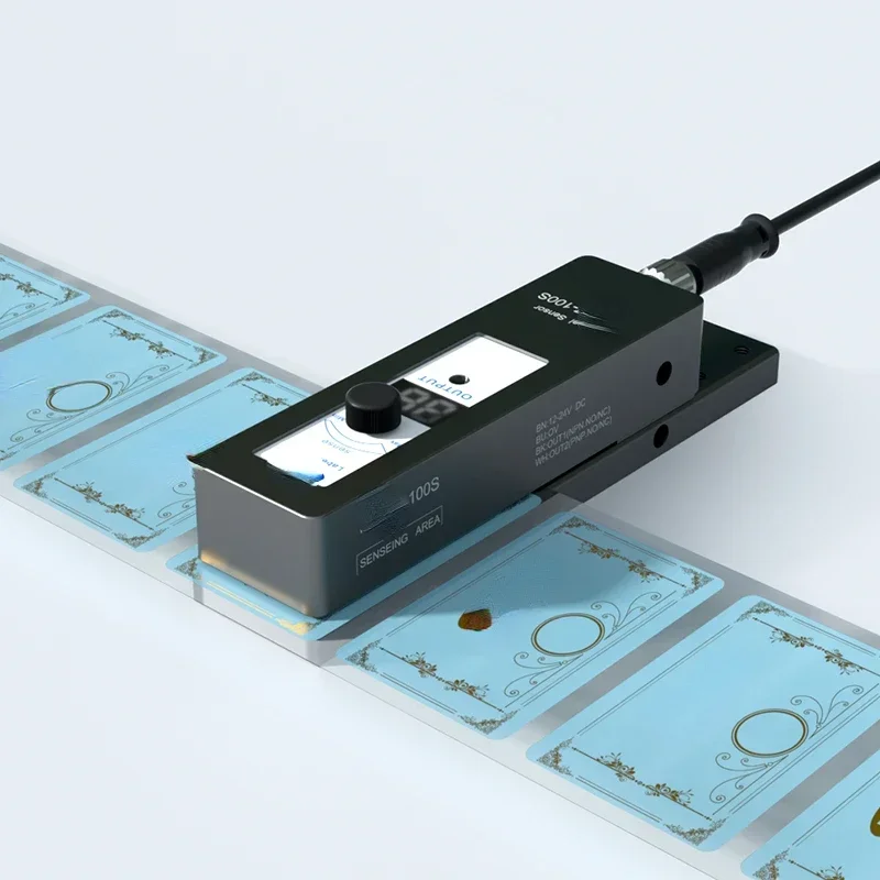 FGUO7-100S Digital Display for Automatic Labeling Machine High Speed Transparent Label Sensor HOT SALES