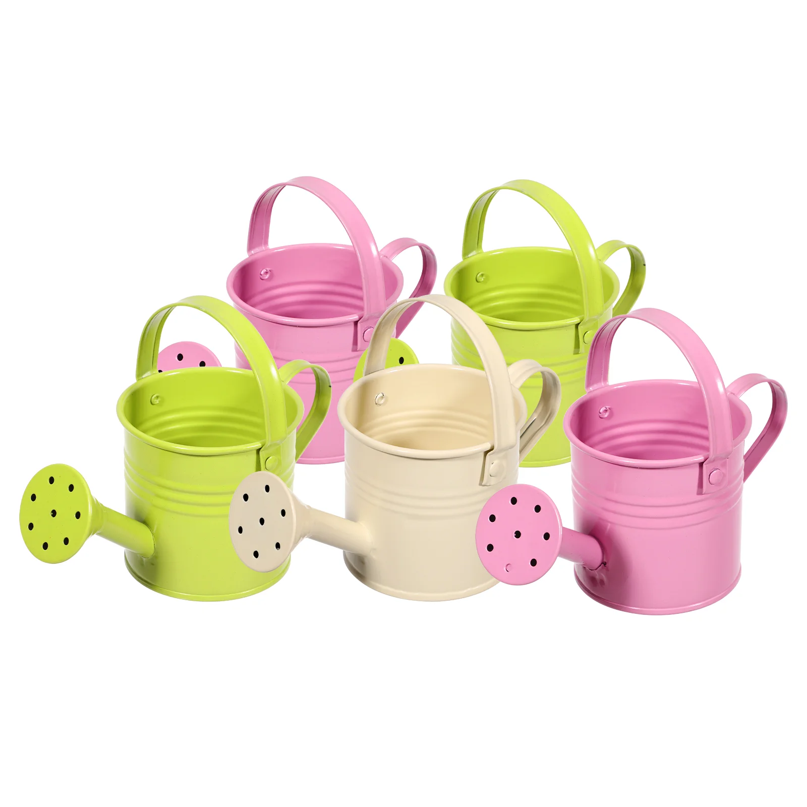 

5 Pcs Plant Pots Indoor Watering Can with Long Mouth for Plants Home Bucket Office