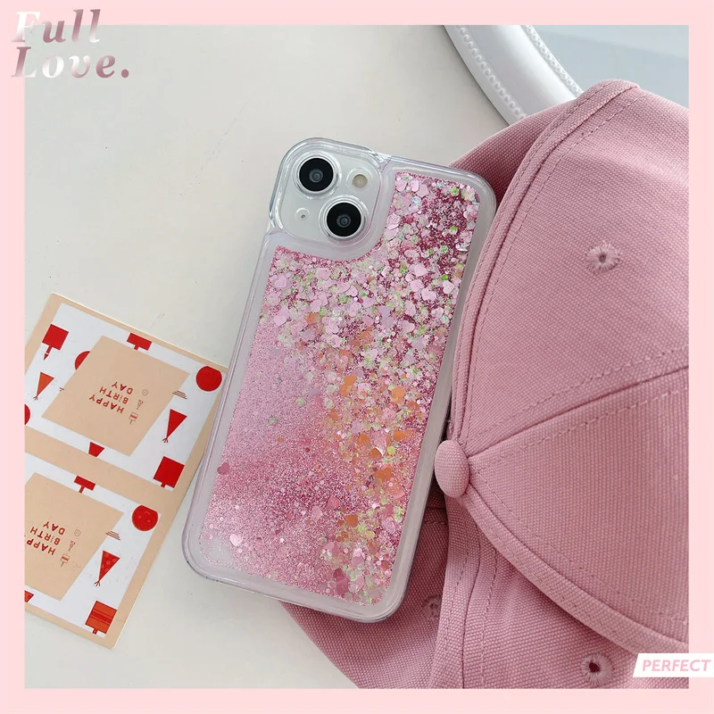 For Redmi Note 13 Pro 13Pro 5G Case Liquid Quicksand Bling Sequins Phone Cases for Xiaomi Redmi Note13 Pro+ Plus 5G Back Cover