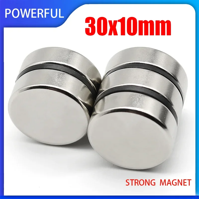 

1/2/3/5/10PCS 30mm x 10mm Circular Magnets 30x10mm N35 Neodymium Magnet strong Permanent NdFeB Magnets Disc 30*10mm