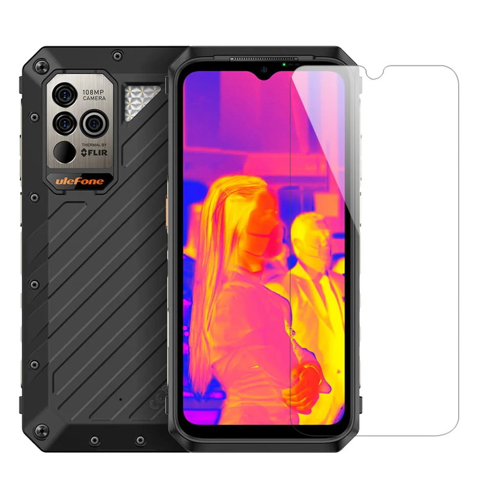 

FOR Ulefone Power Armor 19T HD Tempered Glass Protective on Armor X11 Pro Screen Protector Film Cover Anti-Scratch