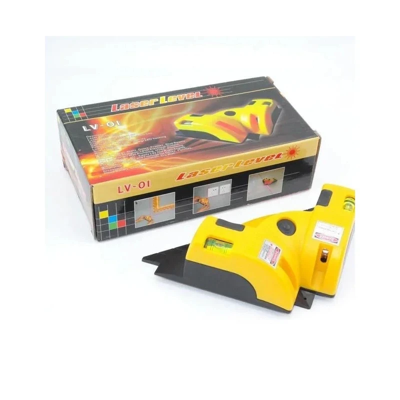 Square Laser Level 90 Degree Laser Right Angle Vertical Ground Wire Instrument Measurement Job Tool Laser Construction Tools