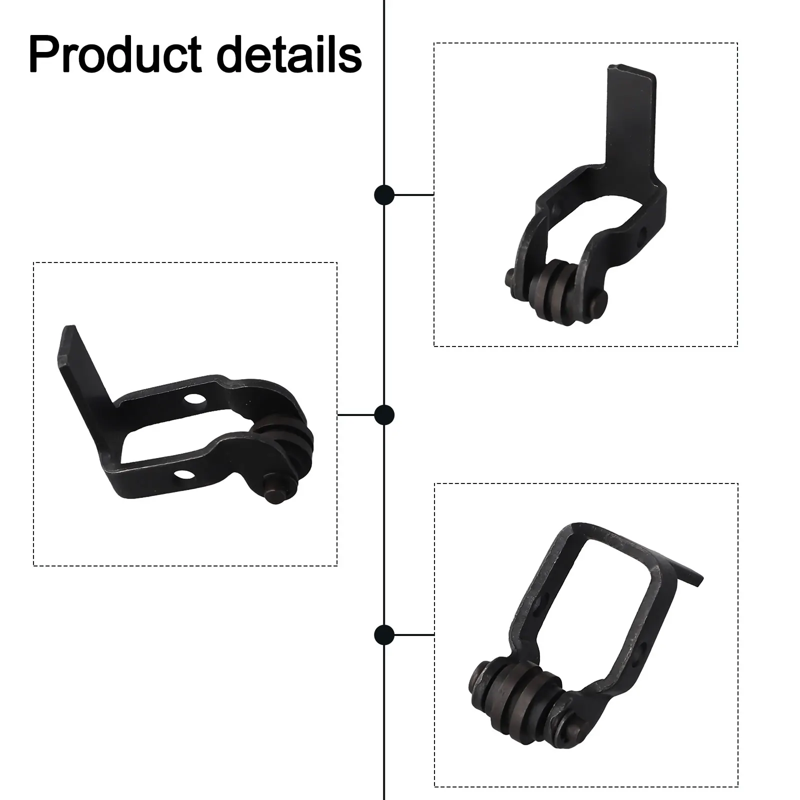 

Направляющая ролика для лобзика электроинструмента, металлическая, черная, для 4304, 4306, 4305, для 4334DWDE 4333DWDE 4331DWDE, практичная