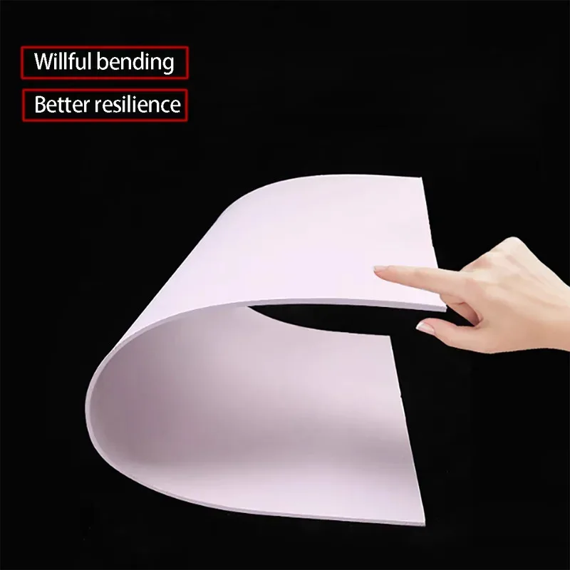

PVC Rigid Sheet Black/White 0.2/0.3/0.5/0.8/1mm Thick Multiple Sizes for Craft & Prototyping