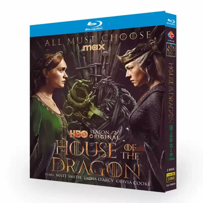 

BD Blu-ray Disc Family of Dragons Season 2 Plus Behind the Scenes Beauty the Scene American TV Series 1080p CD Box