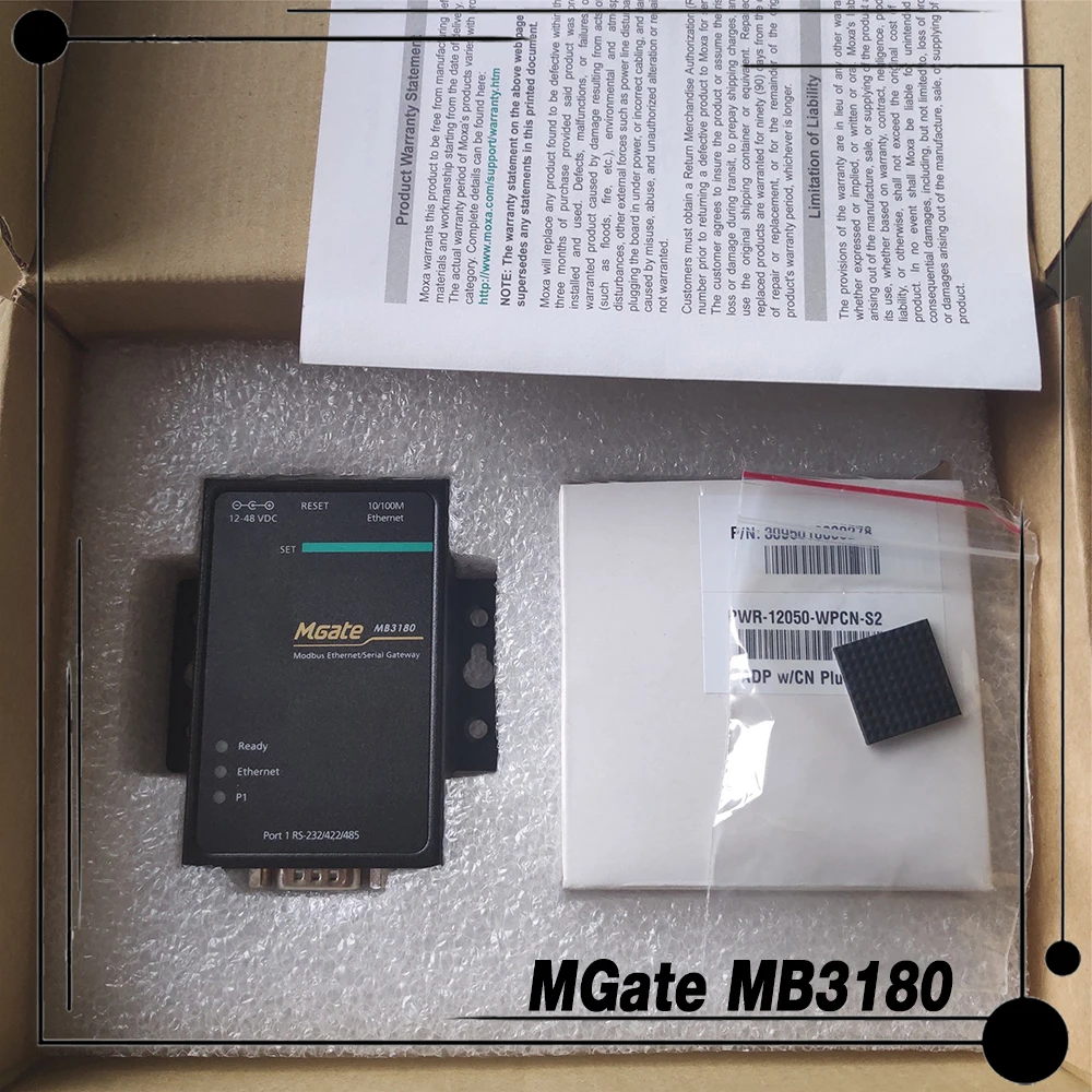 

MGate MB3180 For MOXA 1-port standard Modbus gateway MGate