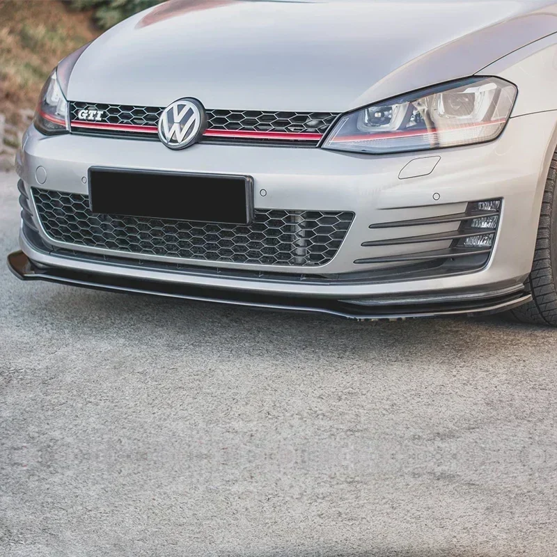 لفولكس واجن جولف 7 MK7.5 GTI R Rline 2012-2019 ماكستون ستايل سيارة الجبهة حافة مصد السيارة المفسد الفاصل حامي غطاء الجسم أطقم