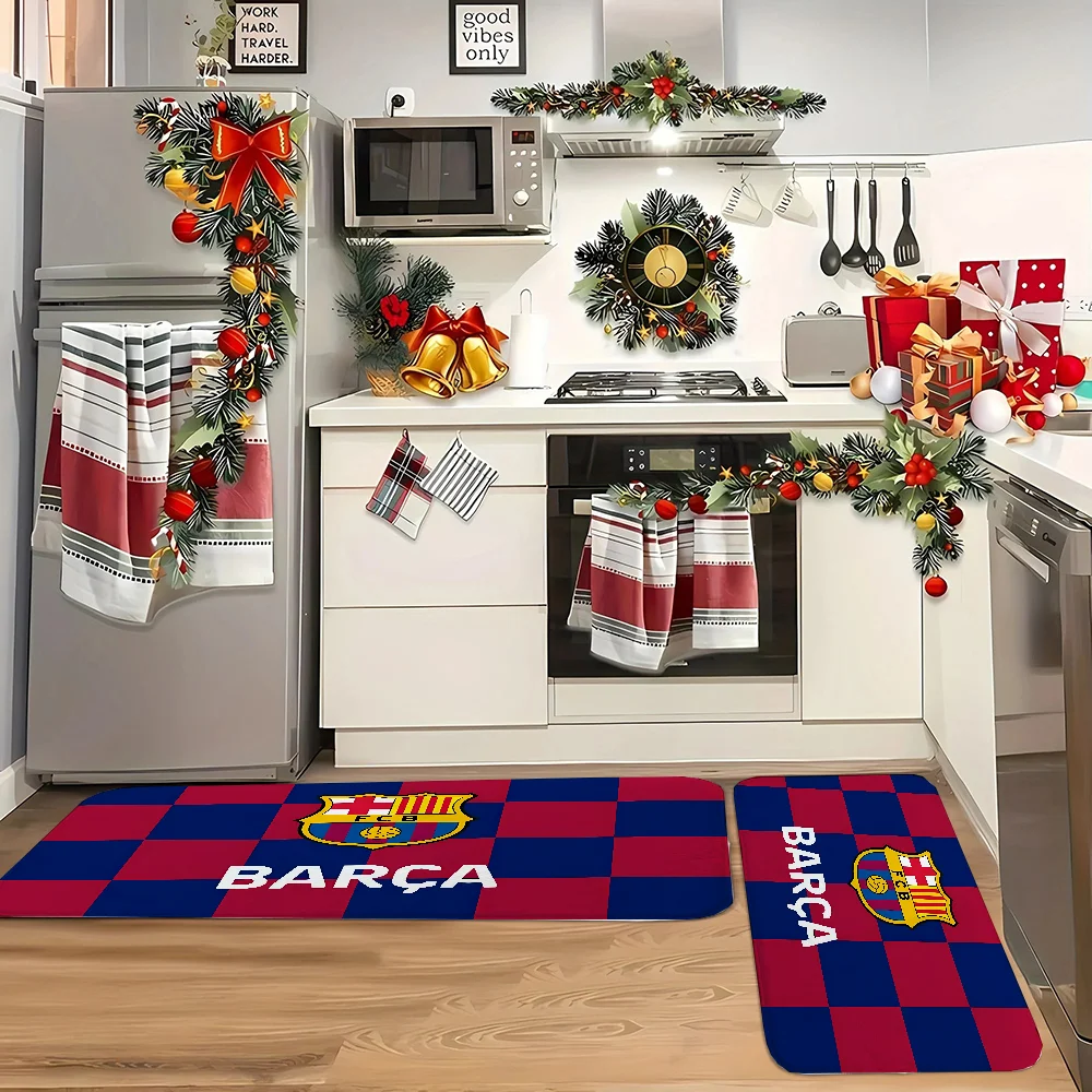 Barcelona Kitchen Floor Mat Carpet for Bedroom Mats House Entrance Mat Bathroom Rug Home Decoration Rugs Carpets Cute Room Decor