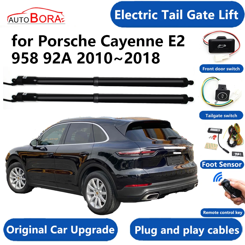 

Car Electric Tail Gate Lift System Power Liftgate Kit Auto Automatic Tailgate Opener for Porsche Cayenne E2 958 92A 2010~2018