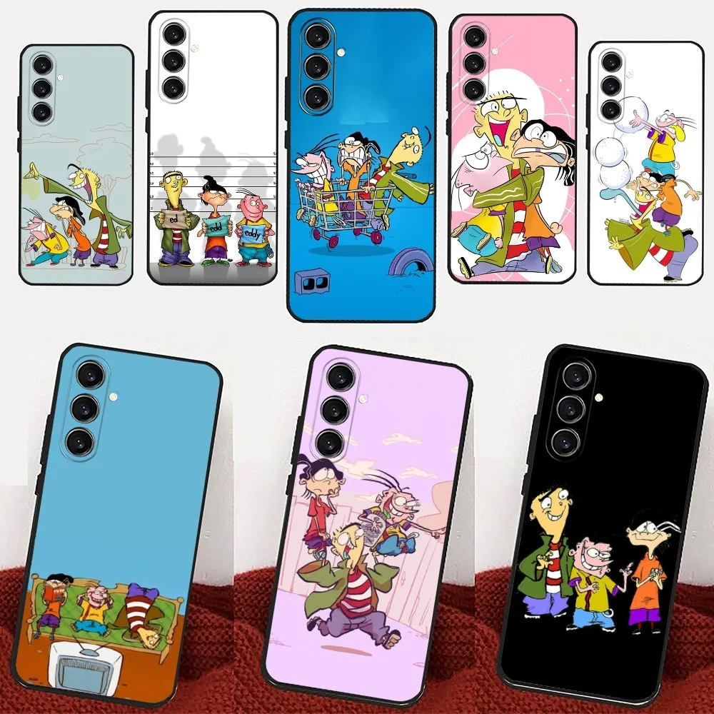 Cartoon E-Ed Edd N Eddy  Phone Case For Samsung Galaxy A13,21s,22,31,32,52,53,71,80,91 Black Soft Cover