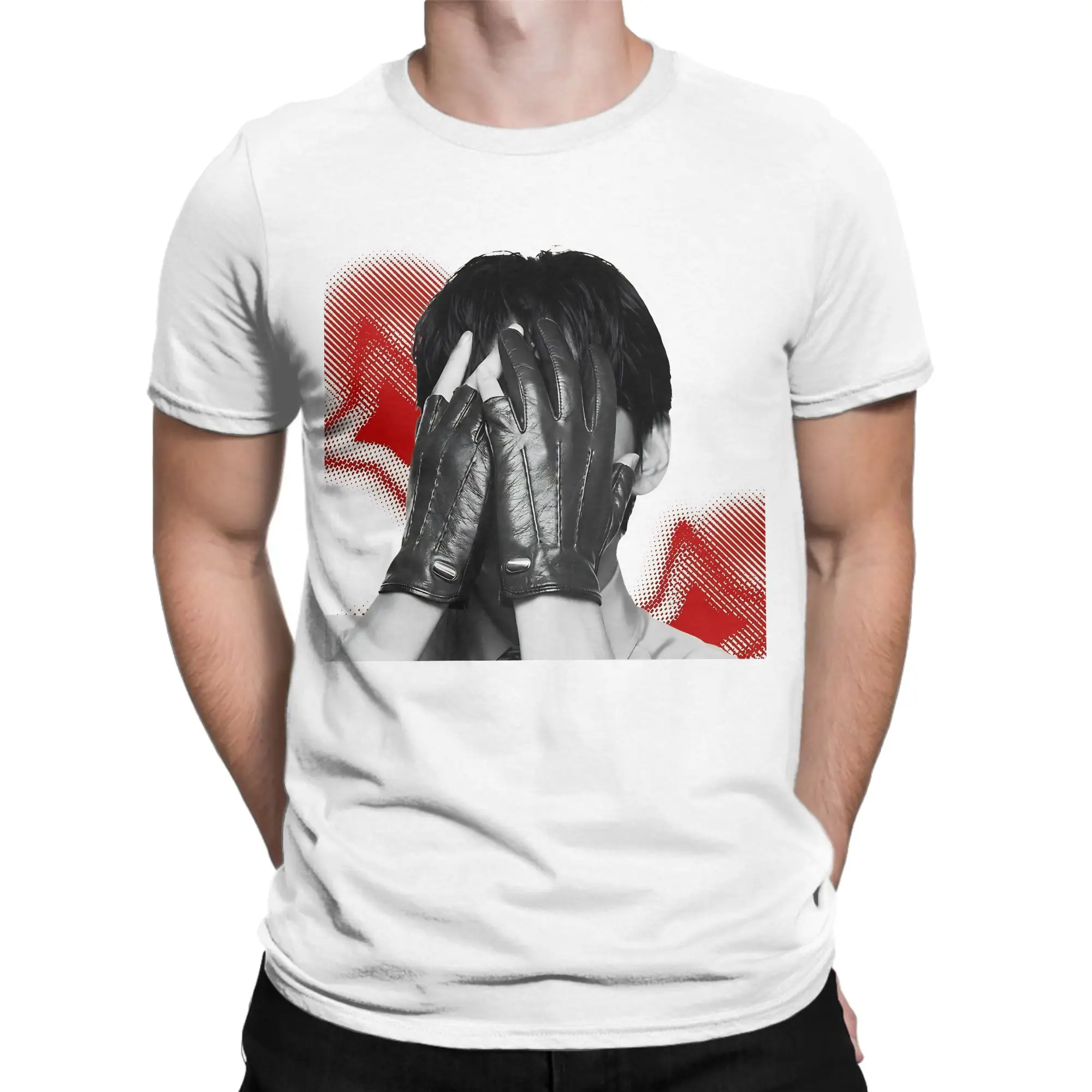 Camiseta de banda masculina k-pop, camiseta masculina e feminina de algodão puro, camiseta incrível com gola redonda, manga curta, roupas plus size