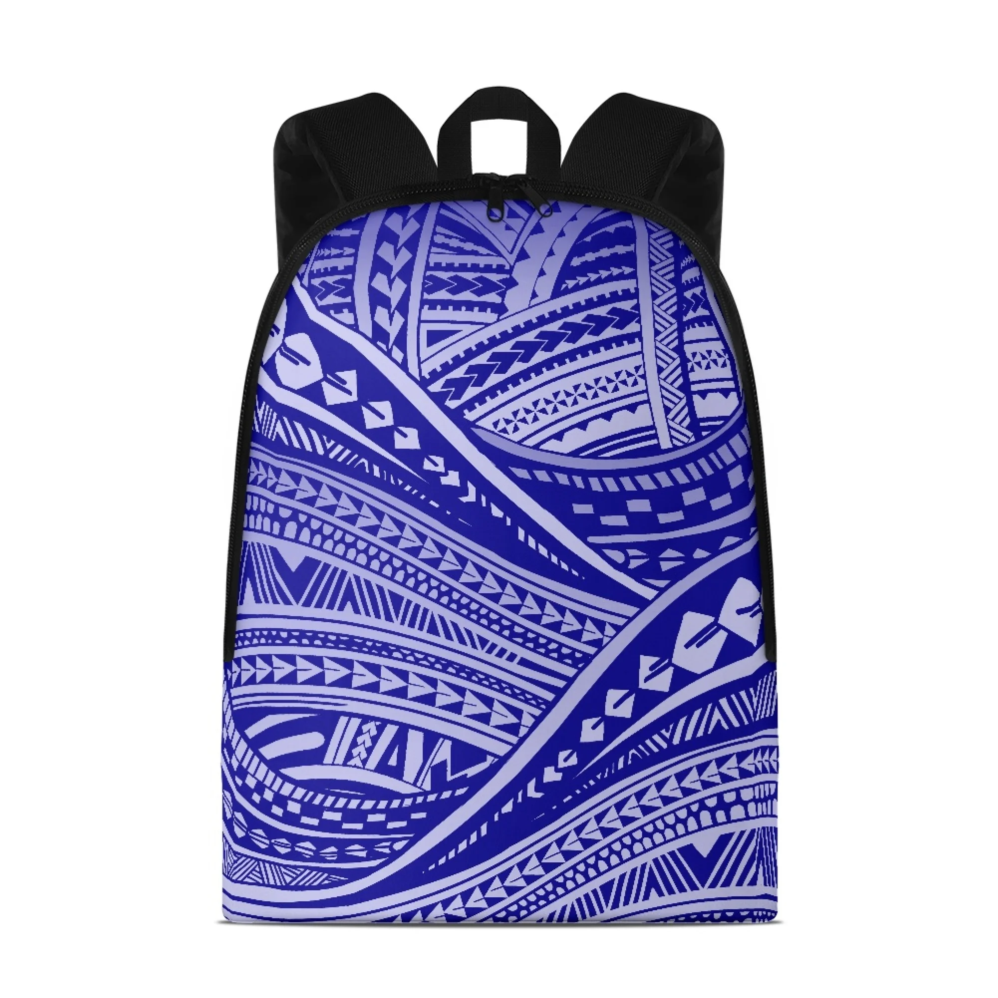 

2024 Samoan Ethnic Style Men'S Backpack Fashion Business Computer Bag Travel Backpack Student Backpack Pacific Island Print