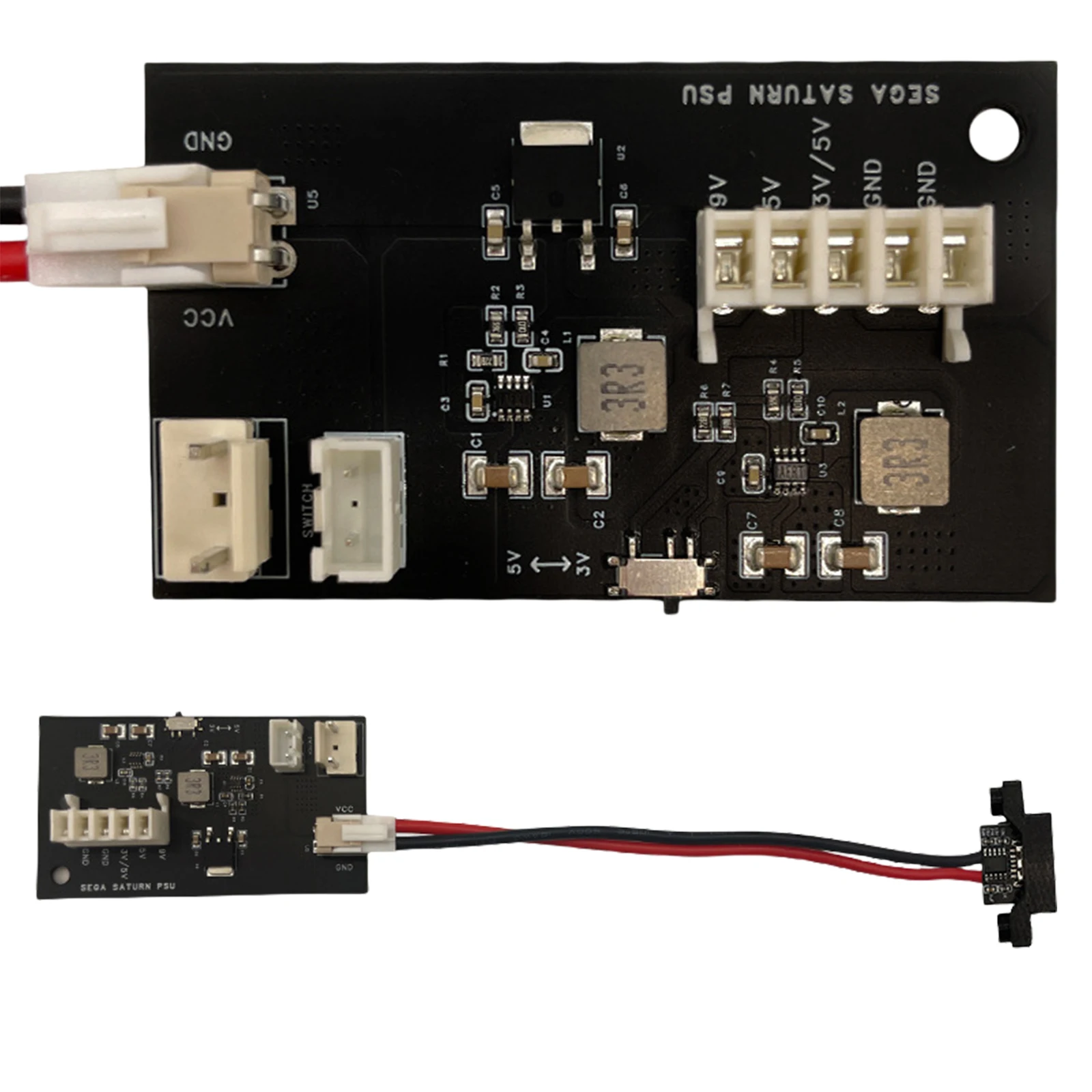 

For SEGAs Saturns Dreamcast Power Board Module Type-C Interface Low Power Consumption Modified Board 12V/3A Gaming Accessories