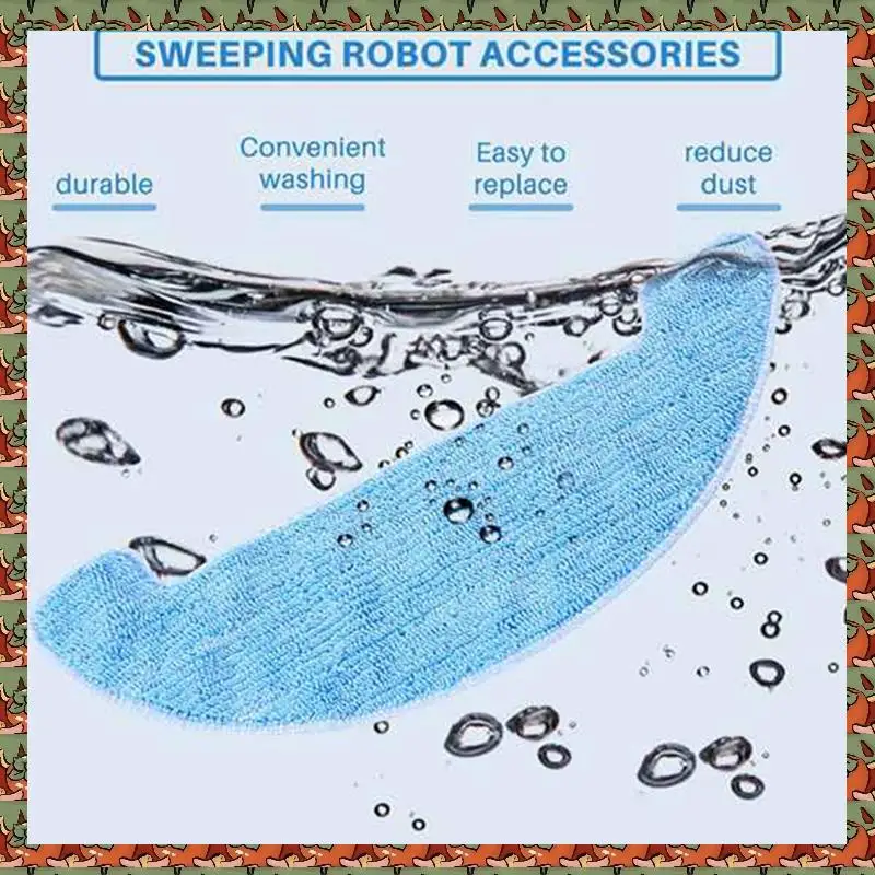 Accessory For Ilife A4 A4S A40 Robotic Vacuum Cleaner For Ecovacs CEN550 Main Brush Mop Cloth Side Brush