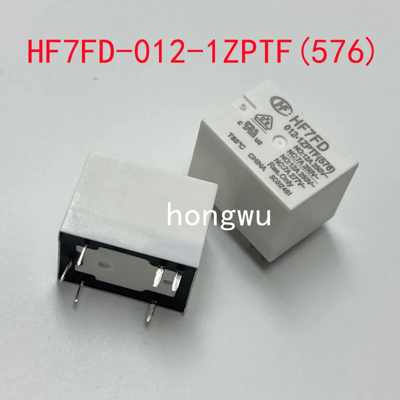 100% Original New 2PCS/ HF7FD-012-1ZPTF(576) DC12V relay 12A 6pins