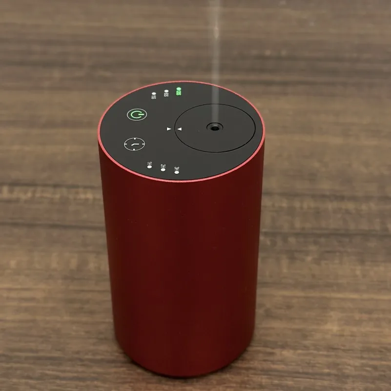 

Portable Custom Logo Cup Shaper Aromatherapy Nebulizer 5ml 10ml 20ml Essential Oil Bottle Smart Aroma Waterless Diffuser