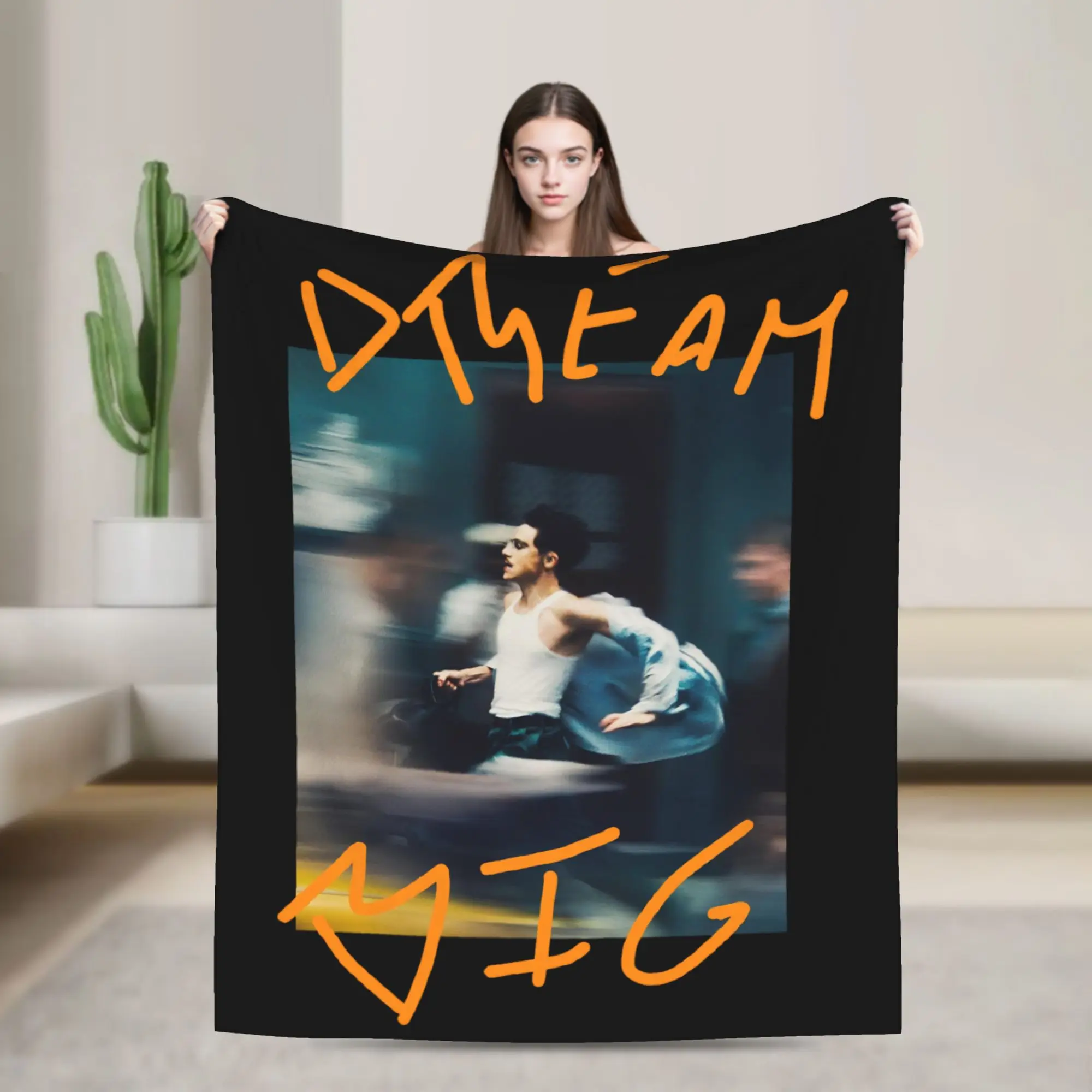 Marty Supreme Movie Knitted Blankets Table Tennis Plush Throw Blankets Summer Air Conditioning Ultra-Soft Warm Bedspreads,