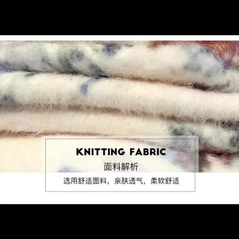 Осень-зима 2025 г., новый стиль, утолщенный свободный норковый бархатный рождественский модный свитер, универсальный пуловер