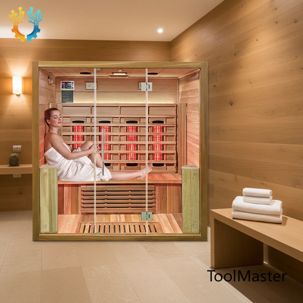 

【2026】Smart Luxury Indoor Multi-Function Full Spectrum Infrared Sauna Room For 4 Persons Red Light