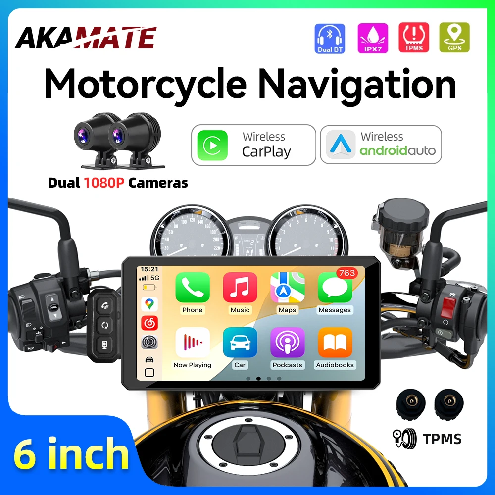 6Inch Motorcycle Mo…