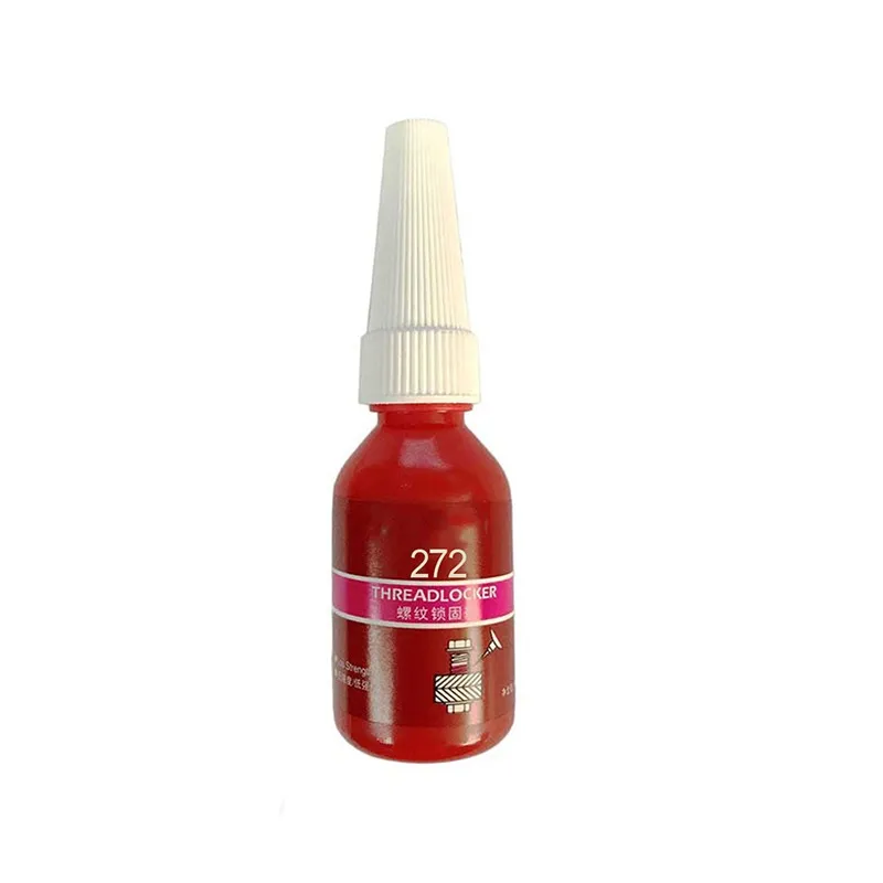 10ml Threadlocker 222/242/243/262/263/271/277/290 perekat anaerobik untuk jam tangan sekrup motor mesin rem penguat ban