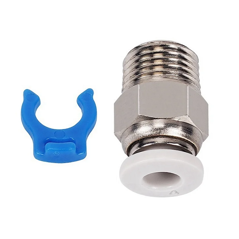 Эффективный 3-комплект пневматического разъема JP4-01, прямые воздушные быстрые фитинги, детали 3D-принтера для резьбы экструдера V6 M10