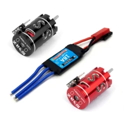 Bezszczotkowy silnik Mini 3500KV 1525 i wtyczka bananowa 2,0 mm do samochodów RC 1/24 1/28 WLtoys K989/k969 Kyosho MINI-Z Mr03 Pro Atomic DRZ