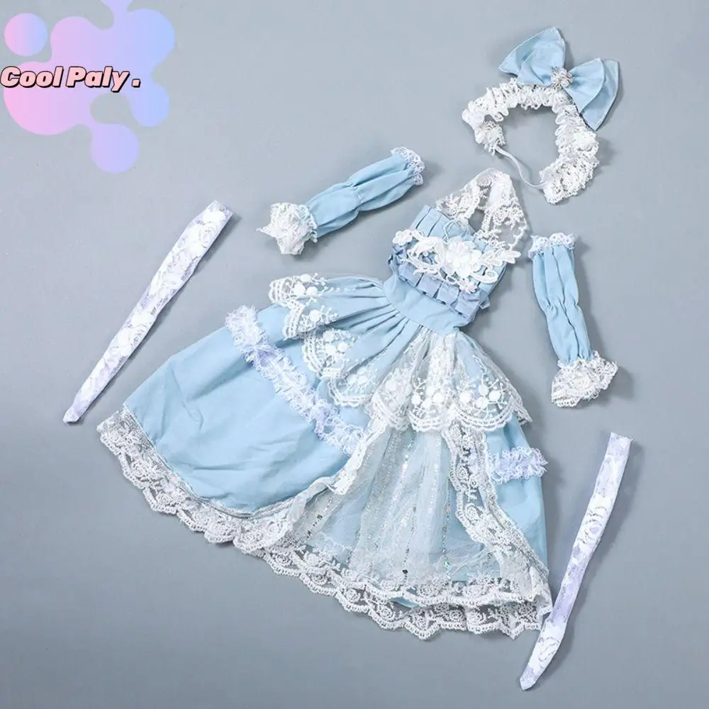 

Classical 1/3 BJD Dolls Clothes Nice-looking Rococo 60cm Princess Suspender Dress Elegant Exquisite 60cm BJD Doll Dress