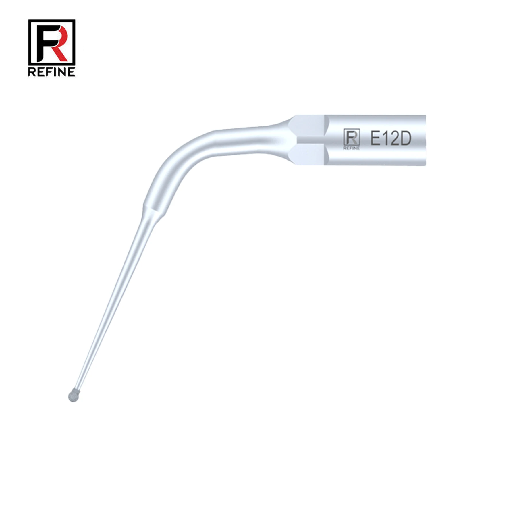 REFINE E12D Dental Ultrasonic Scaler Insert Scaling Tips Stainless Steel for Woodpecker MECTRON EMS UDS Ultrasonic Scalers