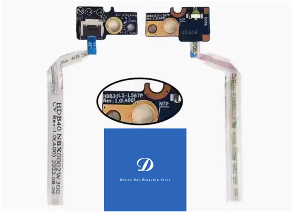 

FOR Dell Latitude 7420 E7420 7430 Power Board with Cable