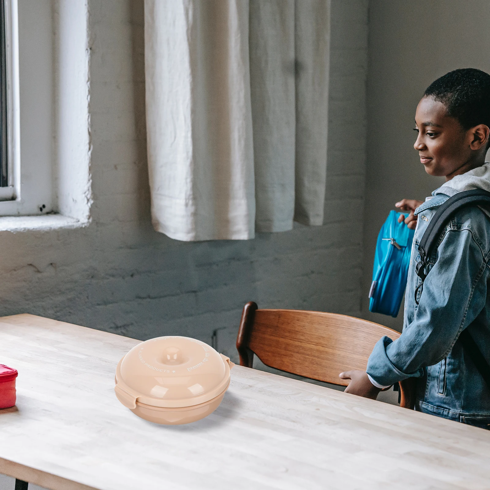 

Хлебная коробка Bagel S Gale, портативный контейнер для хлеба большой емкости, кухонная домашняя пекарня, пищевой пластиковый контейнер для хранения