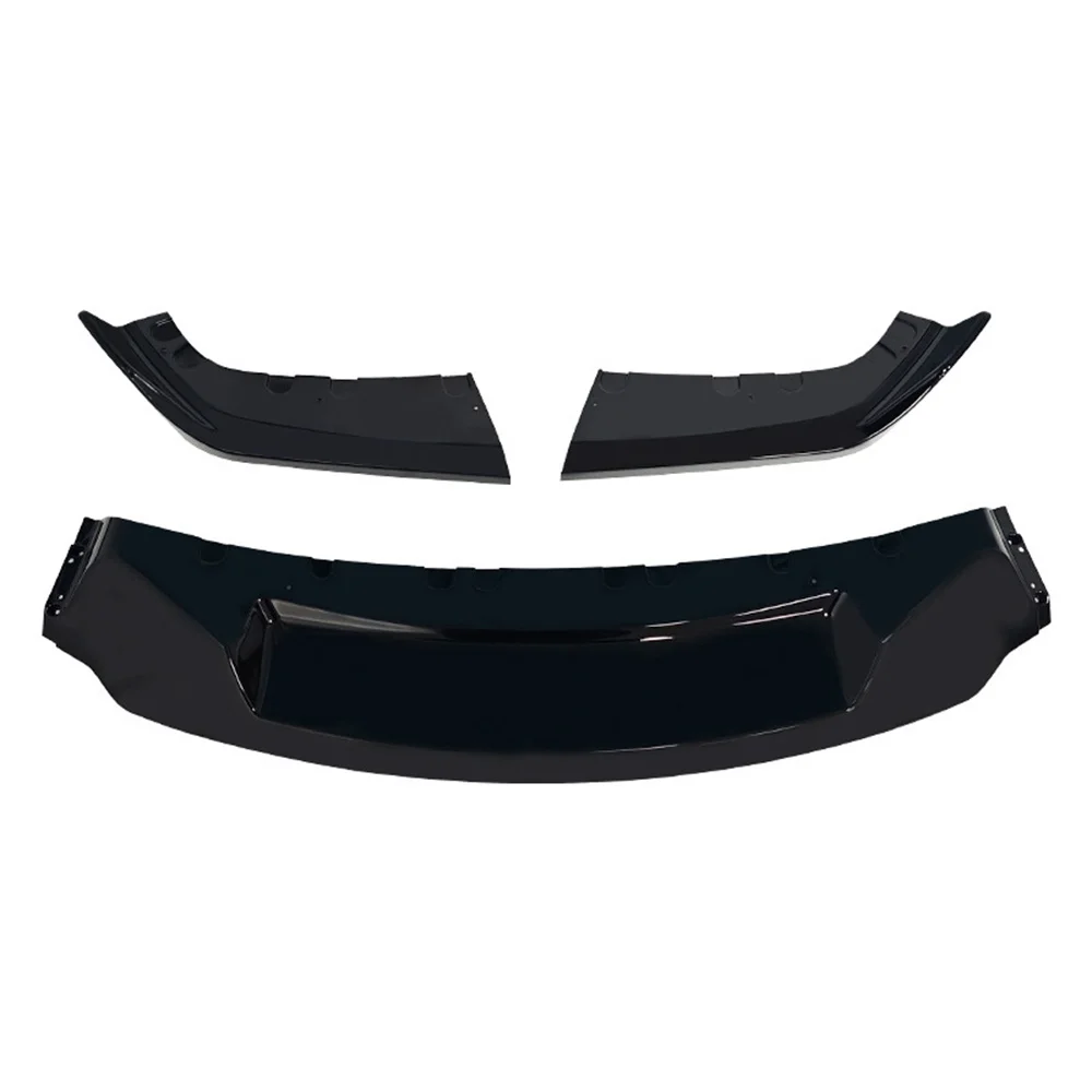 Front Bumper Lip Splitter For BMW F30 F31 2013-2019 MAD Style 3PCS M Sport Front Spoiler Diffuser Body Kit Car Accessories