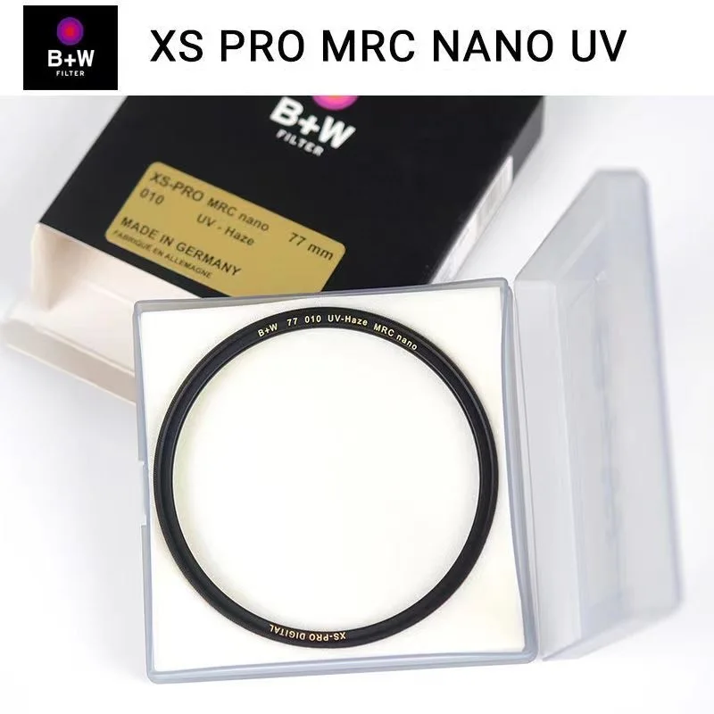 B + W مرشح الأشعة فوق البنفسجية 49_52_55_58_62_67_72_77_82mm XSP MRC رقمي متعدد معطف نانو مطلي إطار مرآة نحاسي لكاميرا نيكون سوني كانون