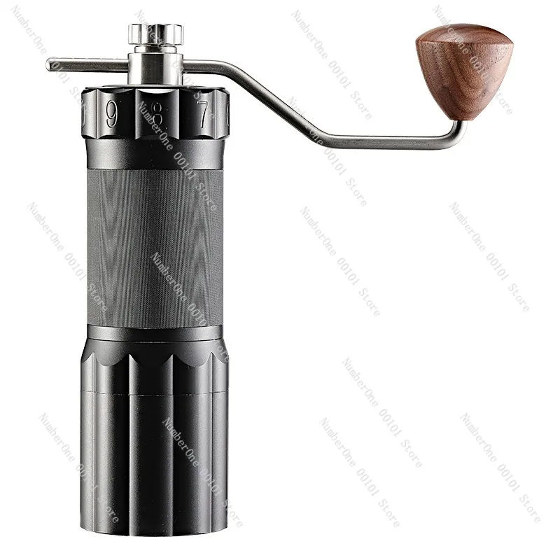 Home Barista Manual Coffee Grinder Conical Burr Hand Crank Coffee Bean Mill Portable Handheld Coffee Grinding Machine Adjustable
