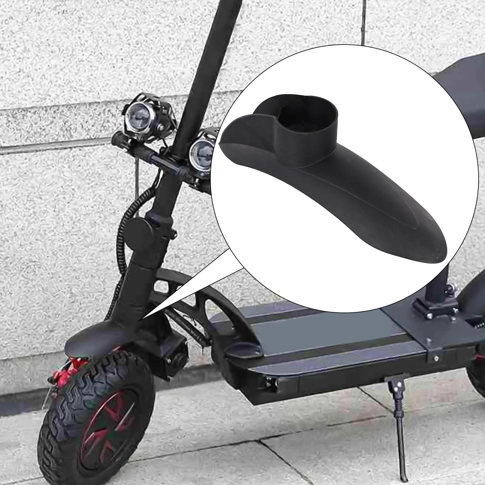 

Front Mudguard Electric Scooter Outdoor Riding Easy Installation Mudguard Compact Design Easy To Install Effective Mud Block