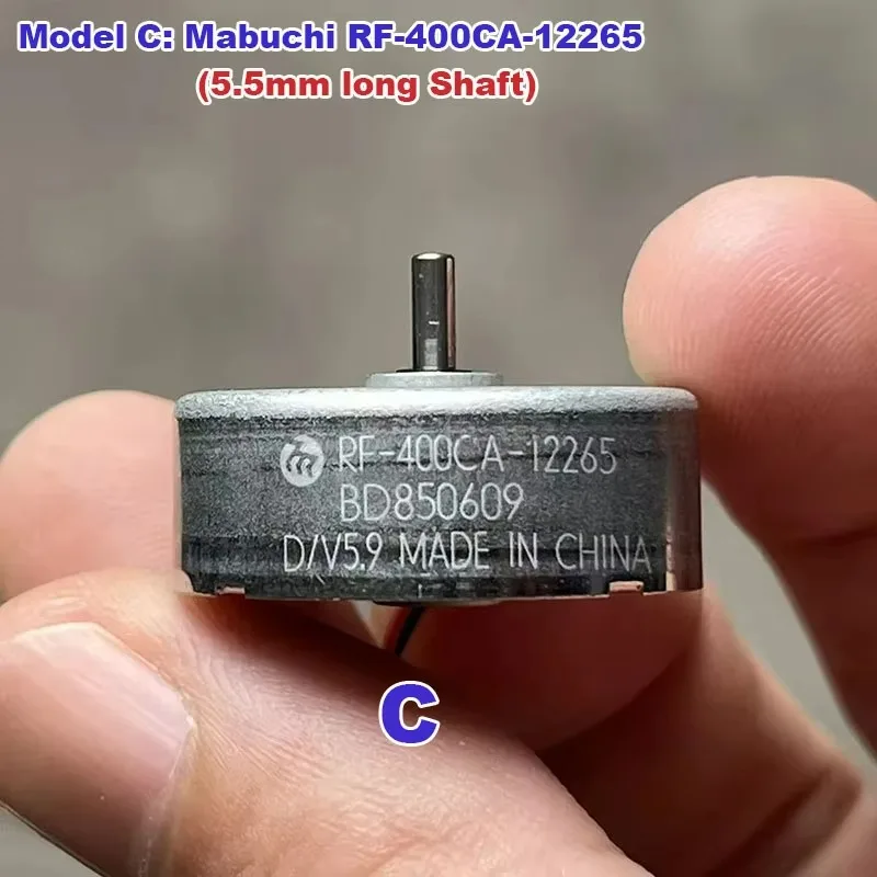Mabuchi RF-356CA RF-400CA-12265 RK-300 Motor DC 3V-6V D/V 5.9 Ultra-thin Mini 24mm Electric Motor for Car AV CD DVD Player Audio