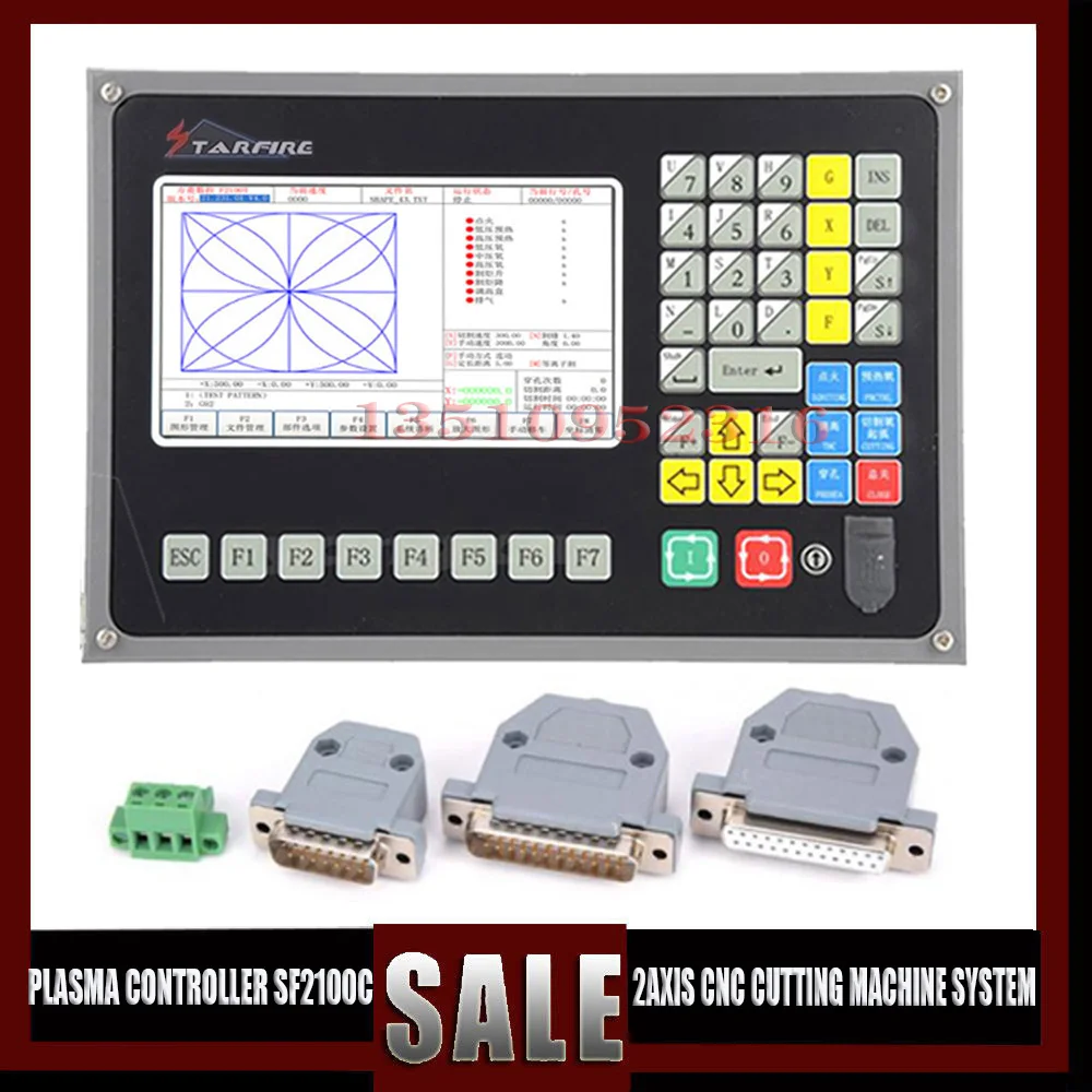 

The Latest 2-axis Cnc Controller Sf-2100c Plasma Flame Cutting Machine System Cnc Cutting Machine Accessories