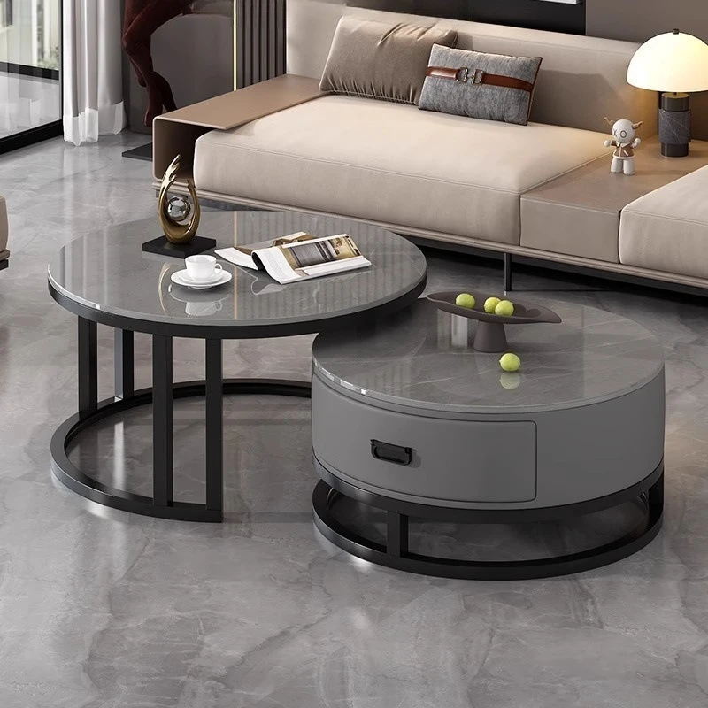

Slate household living room small apartment marble coffee table