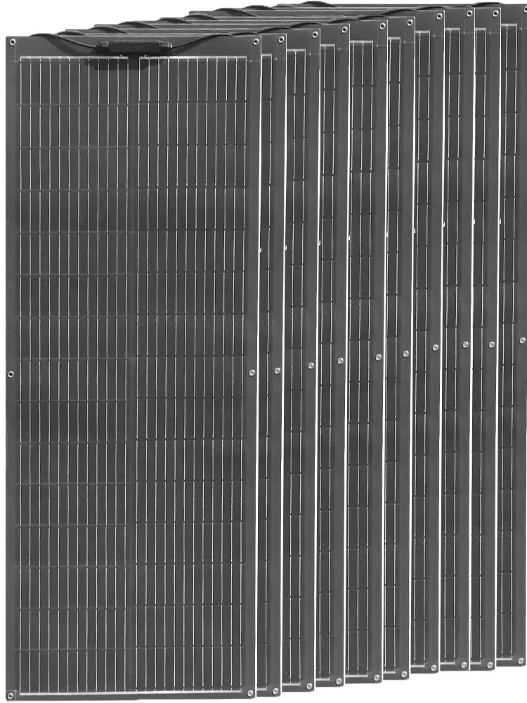 Flexibles Solarpanel 1000W / 500W /400W/200W / 100W Hoher Wirkungsgrad Langlebige Photovoltaik-Solarmodule Diy kit Balkon Generation Auto Yacht home camping Kurvenoberfläche Einfach zu installieren