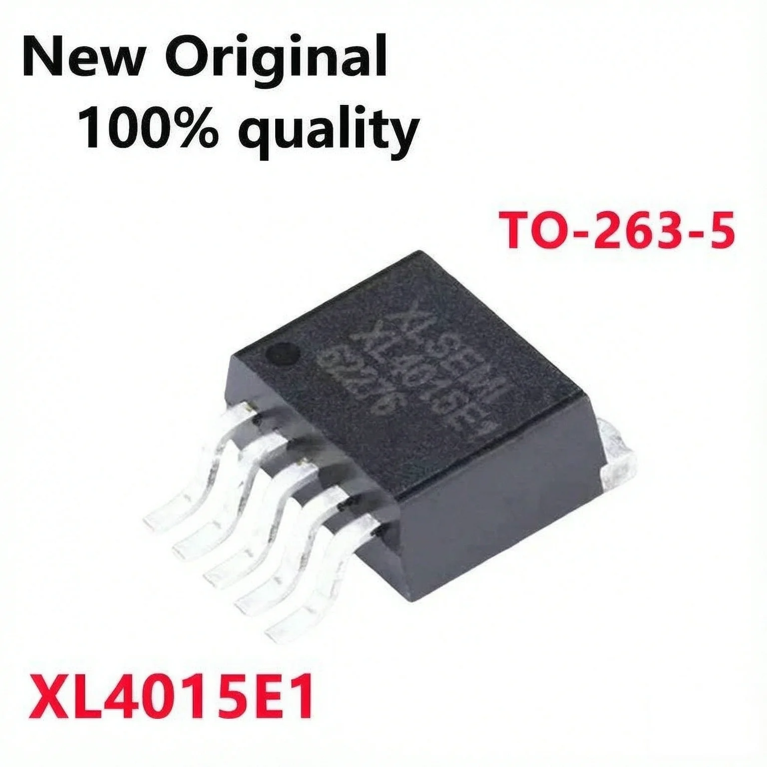 5-10PCS New Original XL4015 XL4015E1 TO-263-5 Power supply step-down chip In Stock
