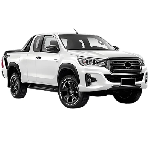 For 2018 Toyota Hilux Front Face Upgrade Kit - Full Body Kit Modification Including Grille, Wheel Arches and Headlights