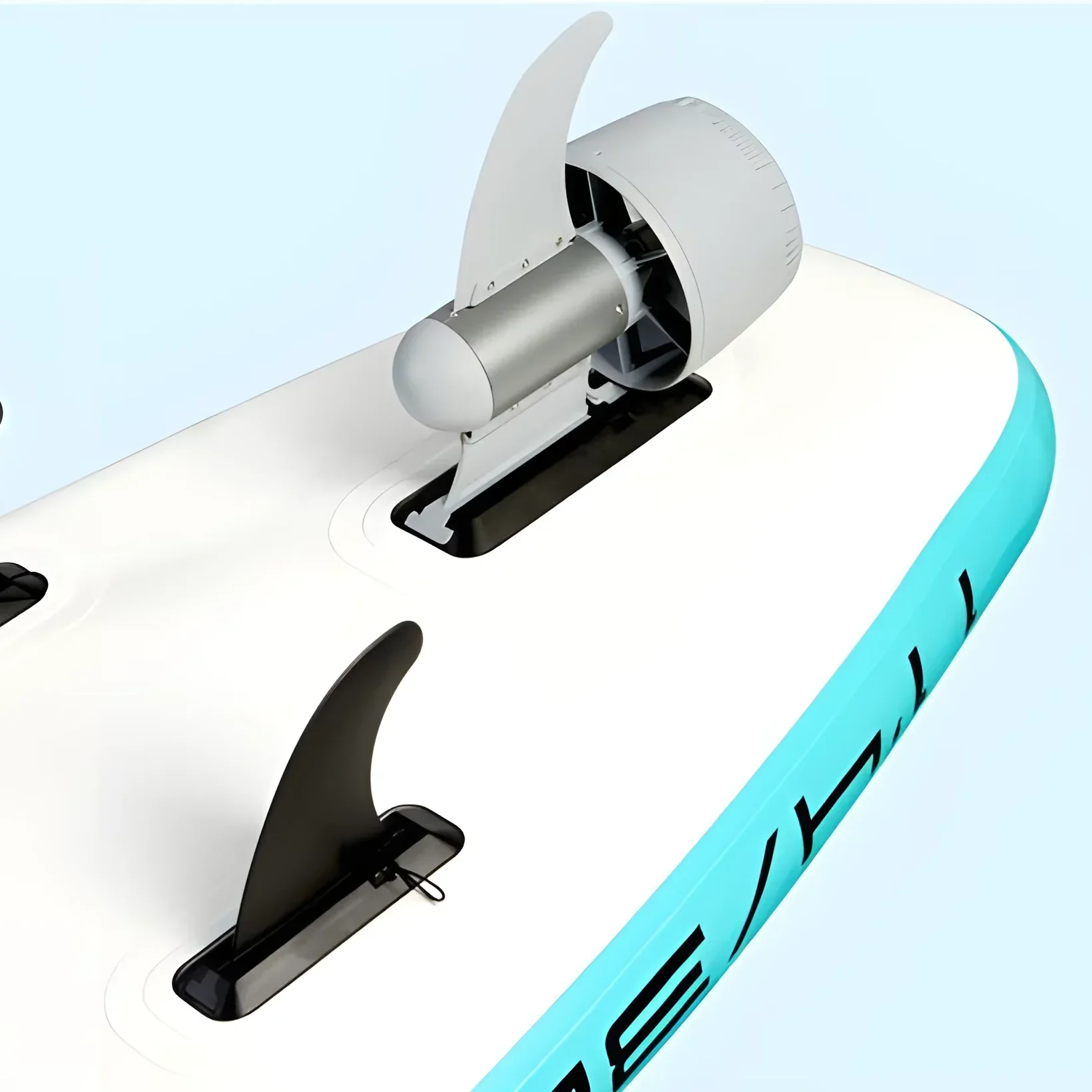 

DD 600w 13kg thrust paddle board propeller with B1 battery, suing max speed 12km/h propeller suing fin