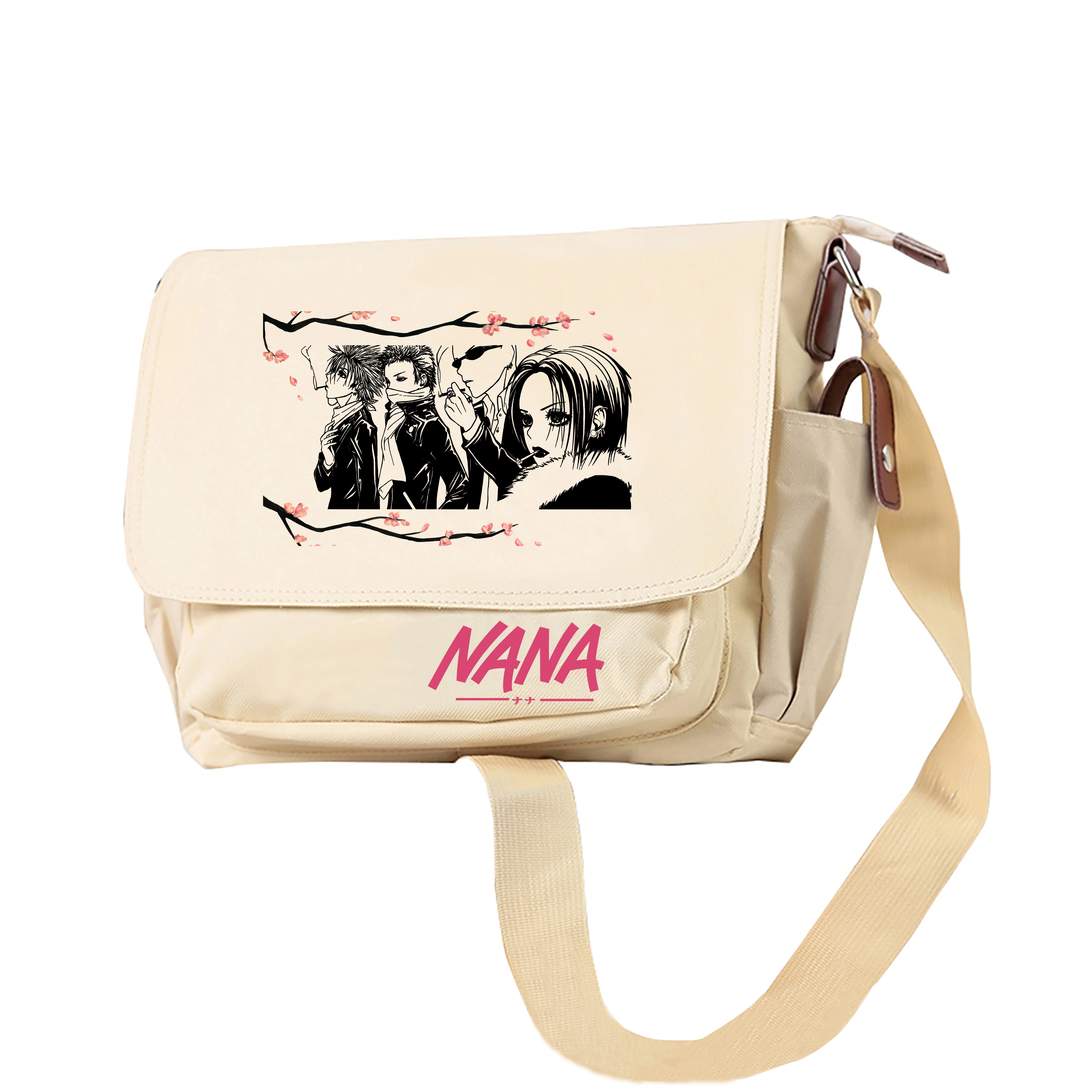 Anime NANA Women Cross bag Cartoon School Bags OXford Bookbag Kawaii Crossbody Bag for Girls Small Messenger Bag Unisex Daypack