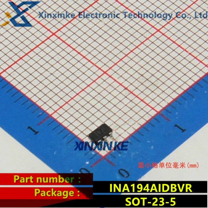 INA194AIDBVR SOT-23-5 Current & Power Monitors & Regulators Vltg Out Hi-Sd Msmnt Current Shunt Mntr Brand New Original