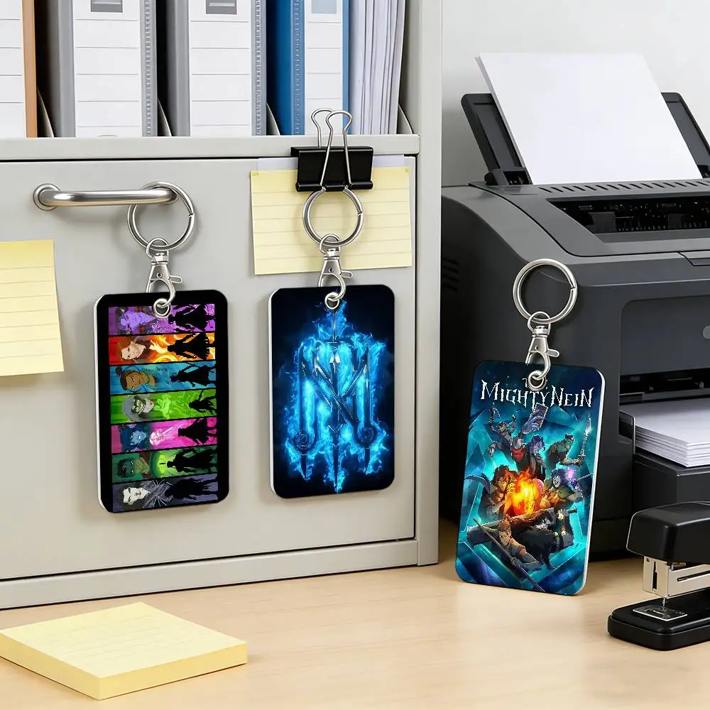 

FILM The M-Mighty Nein Card Holder Hospital Credentials Accessories Gift