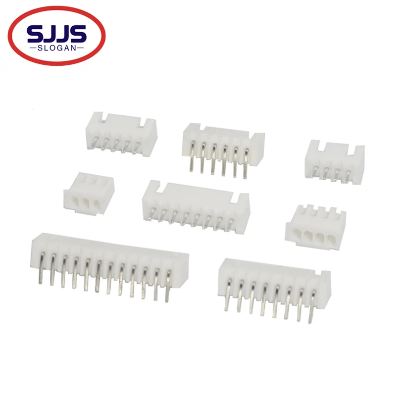 【50PCS】JST XH2.54 2/3/4/5 Pin Terminals Plastic Shell Male Plug + Female Socket Wire Connector XH 2.54 2P 3P 4P 5P-14P