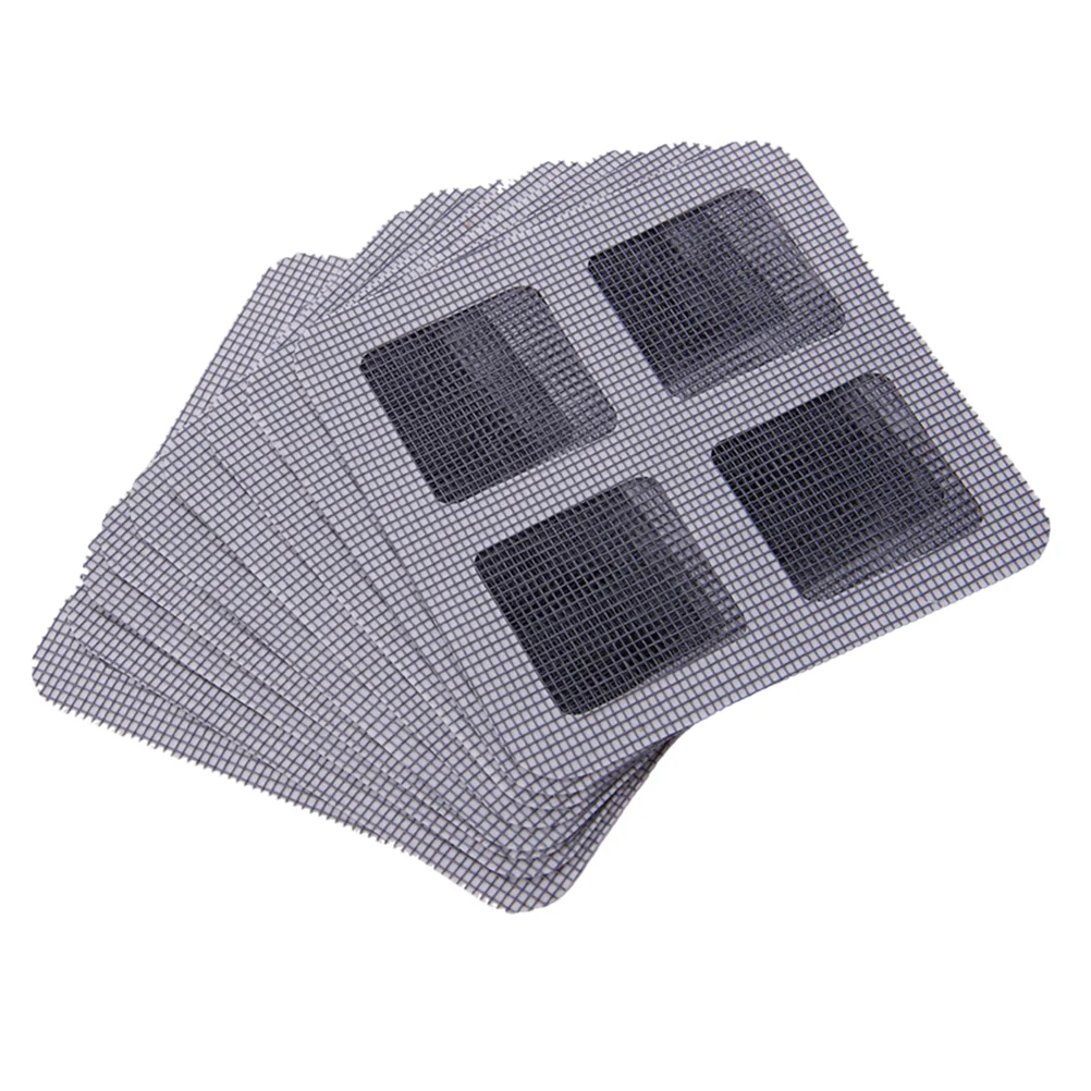 30pcs Household Screen Window Sticker Screen Repair Network Self-adhesive Decals for Home Window Curtain